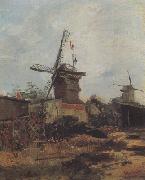 Vincent Van Gogh Le Moulin de Blute-Fin (nn04) oil on canvas